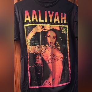 Aaliyah Berlin 2001 Tour Graphic Tee